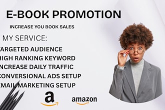promote and  advertise your book ebook amazon KDP promotion