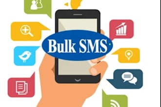 blast successful 500k bulk sms, text message bulk email direct message mass dm
