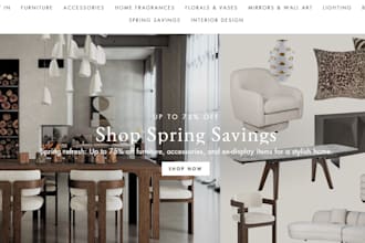 build squrespace home decor ecommerce website squrespace furniture website
