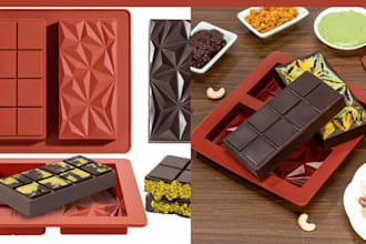 do silicone mold, chocolate mold, resin casting, injection for manufacturing