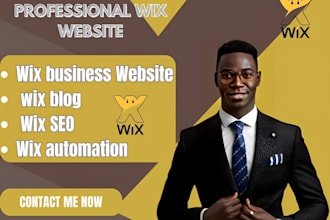 build a powerful wix business site with blog, booking, SEO and automation