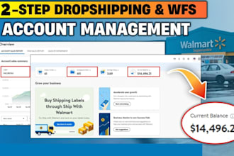 be walmart wfs wholesale expert, walmart 2 step dropshipping va, walmart PPC
