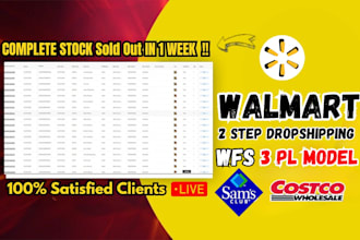 be walmart wfs wholesale expert, walmart 2 step dropshipping va, walmart PPC