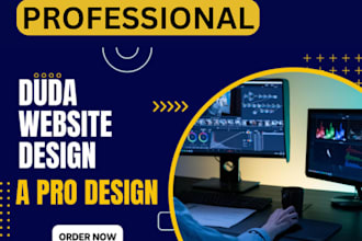 design, redesign modify website using duda builder