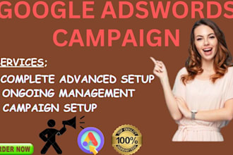 setup, manage and audit your google ads adwords campaign