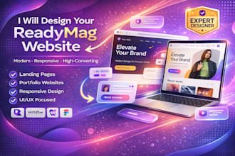 create build fix custom code landing page readymag tilda carrd HTML CSS bugs fix