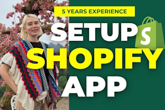 install and configure any shopify app for your store