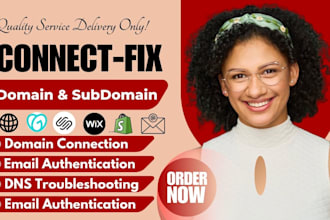 connect domain to shopify, redirect domain to squarespace, systeme io, fix dns