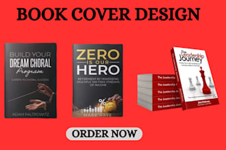 design one of a kind and striking cover for your book that truly reflects it