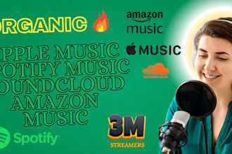 do music promotion spotify music promotion apple music soundcloud music