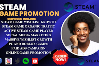 do steam game promotion steam game wishlists game marketing steam game setup