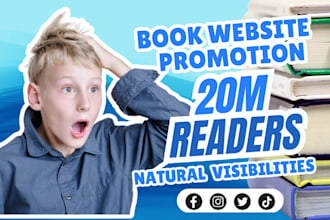 do amazon kindle book promotion fiction children ebook SEO romance story website