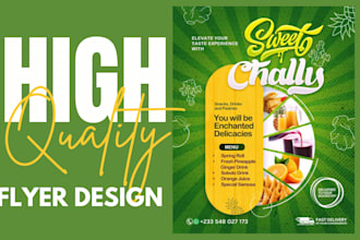 design custom product leaflet flyer design product banner for your business