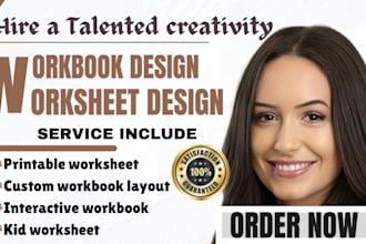 design kdp ready ebook, interactive workbook, kids worksheet, pdf lead magnet