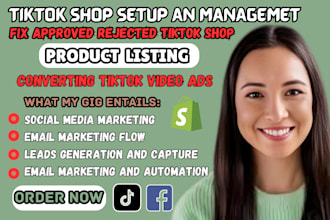 setup tiktok fb shop,tiktok shop dropshipping,tiktok shop affiliating, marketing