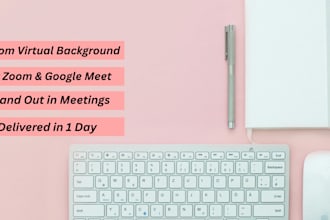 create google meet and zoom virtual background