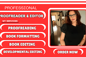 proofread, beta read, fact check your manuscript, report, letter, ebook