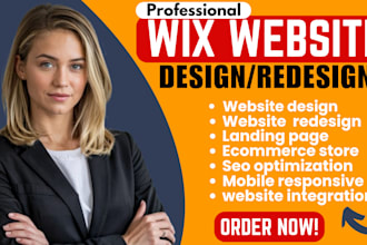 design wix update wix website redesign wix landing page clone wix website debug