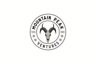 do wonderful bighorn sheep skull mascot logo design