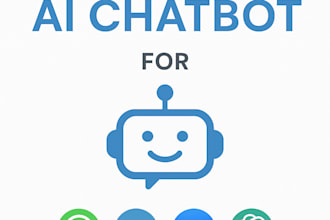 build an ai chatbot for whatsapp, telegram, messenger, or gpt