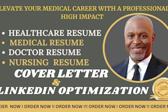 write a health services manager, doctor, medical, pharmacy and dentist resume