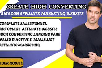 create a high converting amazon affiliate website on autopilot in any niche