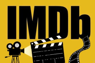 promote imdb profile, imdb page, movie rating to increase the star meter