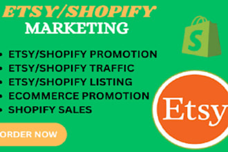do ecommerce shopify marketing etsy, dropshipping ebay store promotion