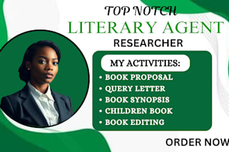 create your literary agent query package