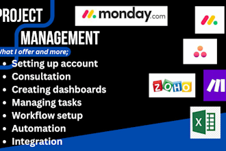 setup monday crm workflows automate clickup zapier integrate api n8n automation