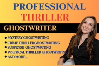 ghostwrite original thriller, mystery, crime fiction story