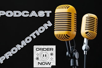 promote podcast on high traffic podcast network