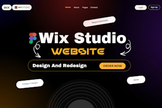 figma to wix studio website design wix website redesign wix studio website