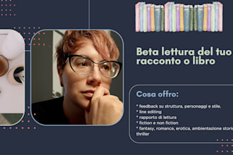 beta read your story and help you achieve its potential