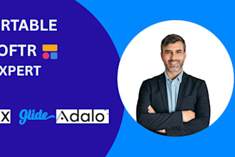 design softr glide adalo client portal wix website redesign airtable