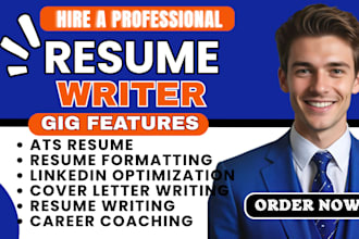 write a job winning resume, cover letter, and optimized linkedin profile