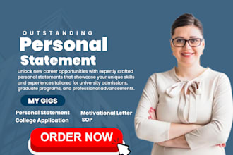 proofread and edit your personal statement and college application