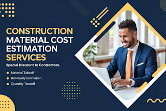 do construction estimate material takeoff cost estimation bluebeam planswift