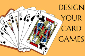 draw card games design card illustration card game box template card game art