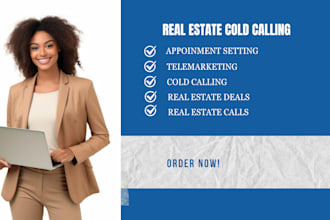 b2b b2c cold calling, cold caller, telemarketing , real estate cold calling