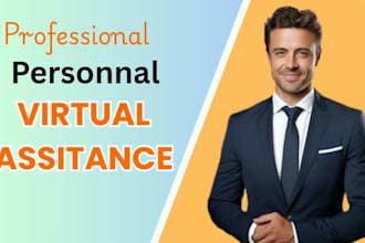be your personal virtual assistant data entry research social media management