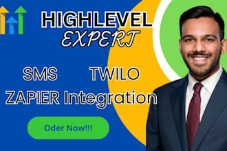do gohighlevel SMS automation twilo configuration pipeline funnel integration