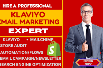 boost klaviyo sales funnel, flows ,email campaign mailchimp, popup form