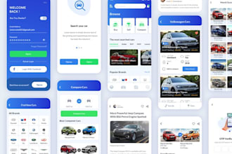 develop car rental app, car rental website, car dealership app, yatch rental app