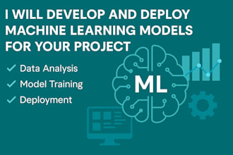 do deep learning, machine learning, data science, ai project for you