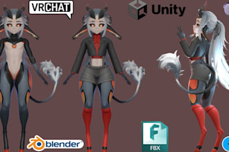 do vrchat avatar 3d model vrc avatar vr character, furry nsfw vr chat