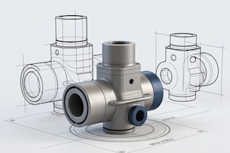 2d 3d technical cad drawing, manufacturing engineering patent drawings autodesk