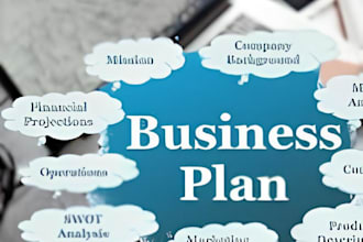 write a business plan with a financial plan for start ups, business plan writer
