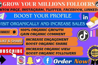promote and grow, instagram, youtube, tiktok monetization, twitch promotion