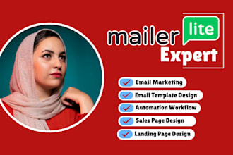 mailerlite landing page automation sales funnel email template email campaign